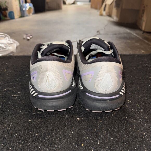 Brooks Womens Adrenaline GTS 23 Gray Running Shoes Sneakers Sz 9 Wide *No Insole - Picture 4 of 7